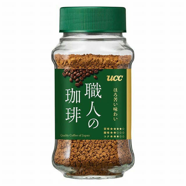 UCC 職人の珈琲 ほろ苦い味わい 瓶 66g インスタントコーヒー【m特】