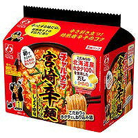 明星　チャルメラ　宮崎辛麺　5食　485g