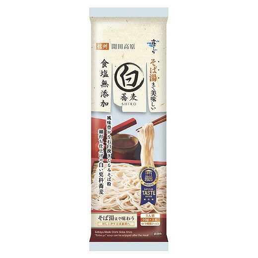 はくばく　　そば湯まで美味しい蕎麦　白　270g
