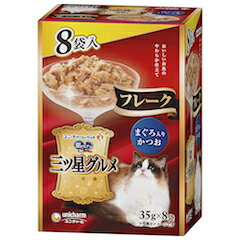 【名称】猫用主食 【原材料名】魚介類(かつお、まぐろ、フィッシュエキス)、チキンエキス、コーンスターチ、増粘多糖類 【保証成分】タンパク質9.0%以上脂質0.2%以上繊維0.5%以下灰分3.0%以下水分89.0%以下 【代謝エネルギー】約15kcal 【内容量】280g 【保存方法】 お買い上げ後は直射日光・高温多湿の場所を避けて、保存してください。 開封後は必ず口を閉めて冷蔵し、賞味期限に関わらず早めに与えてください。 【原産国】タイ 【販売者】ユニ・チャーム株式会社 ・たっぷりの身とうまみで、抜群のおいしさを実現・ほぐしやすく、食べやすい柔らかゼリー仕立て ※商品の改訂等により、パッケージデザイン・内容等は予告なく変更される場合がございます。 ※商品は自社店舗販売と在庫を共有しているため、在庫更新のタイミングにより、在庫切れの場合やむをえずキャンセルさせていただく可能性があります。【名称】猫用主食 【原材料名】魚介類(かつお、まぐろ、フィッシュエキス)、チキンエキス、コーンスターチ、増粘多糖類 【保証成分】タンパク質9.0%以上脂質0.2%以上繊維0.5%以下灰分3.0%以下水分89.0%以下 【代謝エネルギー】約15kcal 【内容量】280g 【保存方法】 お買い上げ後は直射日光・高温多湿の場所を避けて、保存してください。 開封後は必ず口を閉めて冷蔵し、賞味期限に関わらず早めに与えてください。 【原産国】タイ 【販売者】ユニ・チャーム株式会社 ・たっぷりの身とうまみで、抜群のおいしさを実現・ほぐしやすく、食べやすい柔らかゼリー仕立て ※商品の改訂等により、パッケージデザイン・内容等は予告なく変更される場合がございます。 ※商品は自社店舗販売と在庫を共有しているため、在庫更新のタイミングにより、在庫切れの場合やむをえずキャンセルさせていただく可能性があります。