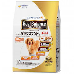 ベストバランス　カリカリ仕立て　ミニチュア・ダックスフンド用　10歳以上用　1．8kg(4.0)