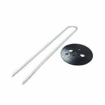 ヘアピン杭10P（黒丸付）　U－15－3－15