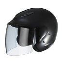 ユニカー工業 バイク ヘルメット BH-17K セミジェット ブラック(2)