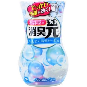 Rakuten - 小林製薬　お部屋の消臭元　ふんわり清潔せっけん　400ml