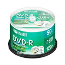 マクセル 録画用DVD-R 4．7GB 1-16倍速 ひろびろ美白レーベル DRD120WPE50SP （50枚）