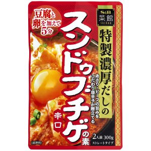 S&B 菜館スンドゥブチゲの素辛口300g