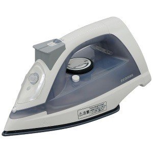 アイリスオーヤマ コードレススチームアイロン (ホワイト/グレー) IRN-CL30C