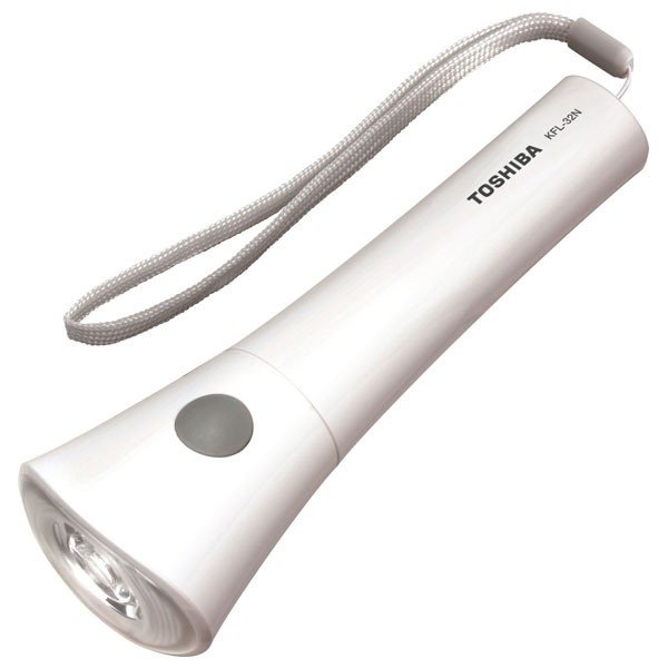 東芝 LED懐中電灯(ホワイト)KFL-32N(W)