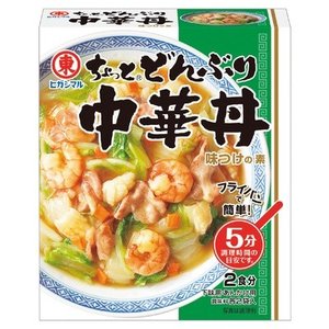 ヒガシマル ちょっとどんぶり 中華丼 2食入り 27グラム×2