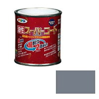 アサヒペン 油性スーパーコート グレー 1/12L
