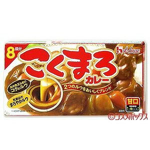 ハウス こくまろカレー 甘口 140g 8皿分のサムネイル