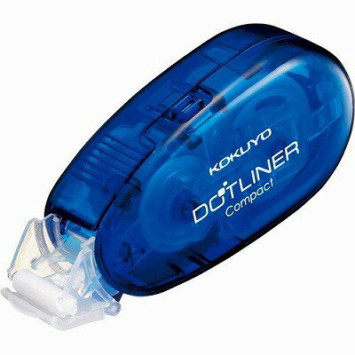 コクヨ テープのり ドットライナーコンパクト 本体 青 タ-DM4500-08B
