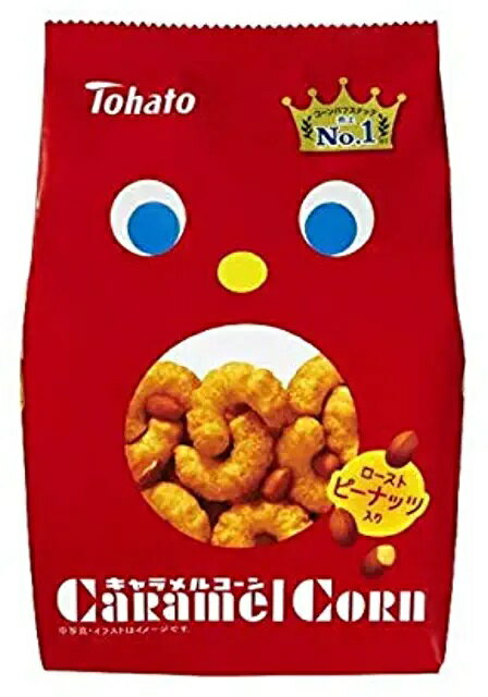 東ハト　キャラメルコーン80gのサムネイル