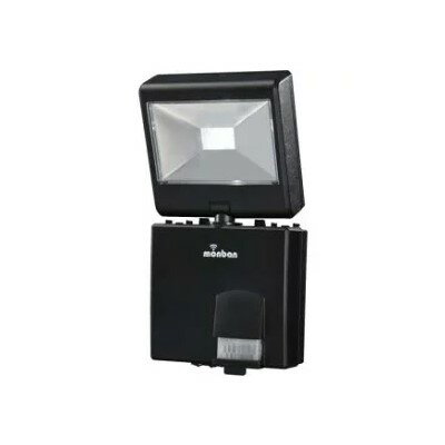 オーム電機 LEDセンサーライト 乾電池タイプ LS-B114D-K