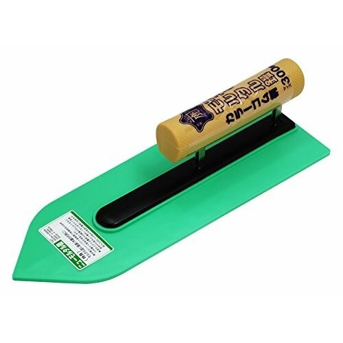 金鹿 カラーニューモルタル鏝 ゴム柄 300mm　1個　色アソート　※色指定不可