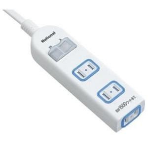 ●【ブランド】：ザ・タップX ●【メーカー】：パナソニック(Panasonic) ●【コードの長さ】：2m。 ●【コンセント差し込み口数】：3コ口。 ●【プラグ形状】：スナップキャップ。 ● 安全設計扉:安全設計扉・パッキン付コンセント。 ● 一括スイッチ:一括防水スイッチ付。※商品は自社店舗販売と在庫を共有しているため、在庫更新のタイミングにより、在庫切れの場合やむをえずキャンセルさせていただく可能性があります。●【ブランド】：ザ・タップX ●【メーカー】：パナソニック(Panasonic) ●【コードの長さ】：2m。 ●【コンセント差し込み口数】：3コ口。 ●【プラグ形状】：スナップキャップ。 ● 安全設計扉:安全設計扉・パッキン付コンセント。 ● 一括スイッチ:一括防水スイッチ付。
