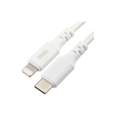 オーム電機 ライトニングケーブル SIP-L10ECH-W オーム電機 ライトニングケーブル SIP-L10ECH-W