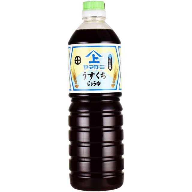 ヤマガミ醤油 薄口 醤油 1000ミリリットル