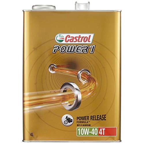 JXg[(Castrol) GWIC POWER1 4T 10W-40 4L