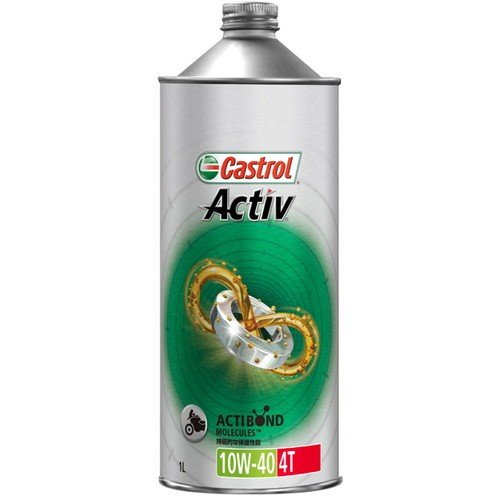 カストロール(Castrol) エンジンオイル Activ 4T 10W-40 1L