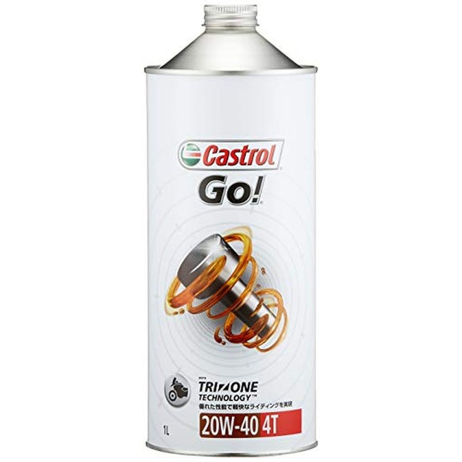 カストロール　Castrol　エンジンオイル　Go!　4T　20W-40　1L