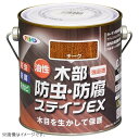 アサヒペン 油性木部防虫・防腐ステインEXチーク 0.7L