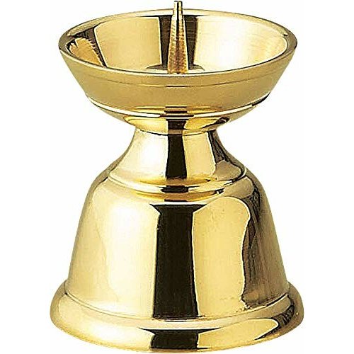 マルエス 燭台 真鍮ローソク立 ダルマ