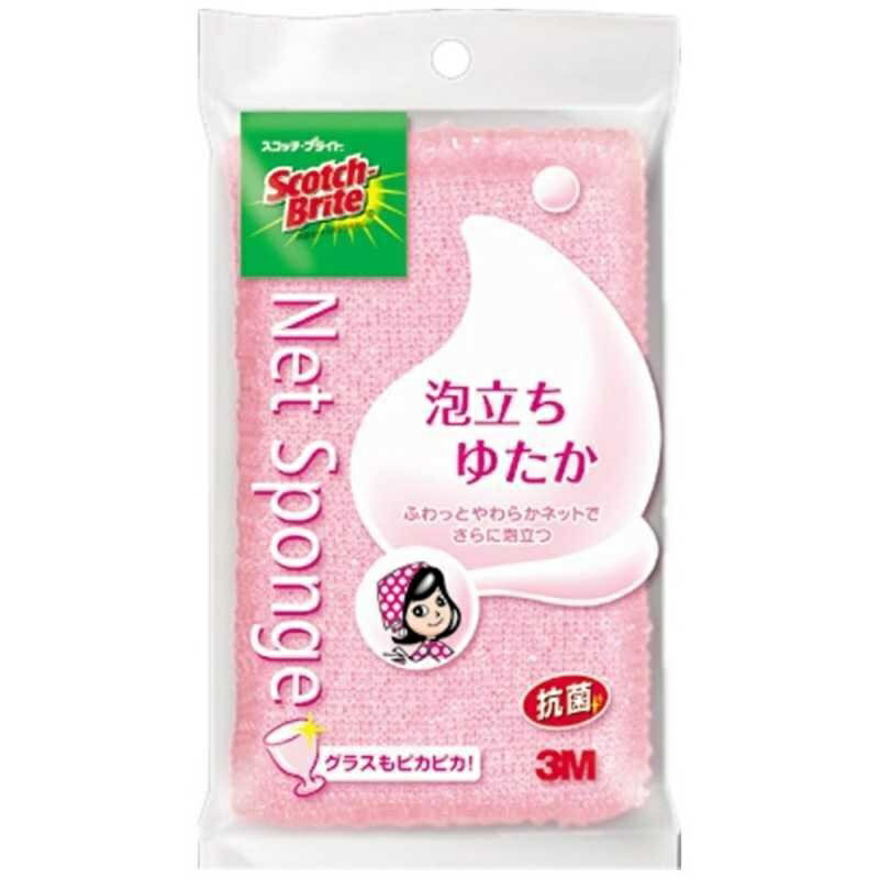 Rakuten - スリーエム(3M) スコッチブライト キッチンスポンジ ネット ピンク