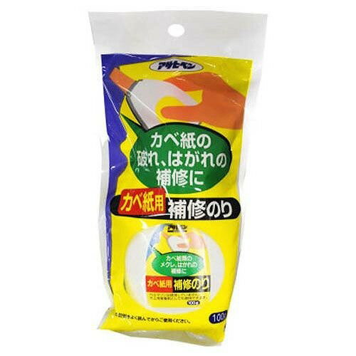 Various Materials - アサヒペン かべ紙用補修のり 708 100g