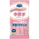 エステー ファミリー ビニール 中厚手 指先強化 M ピンク 1双入(3)