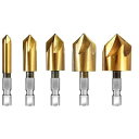 5PC 面取りカッター 六角軸付 PA-373