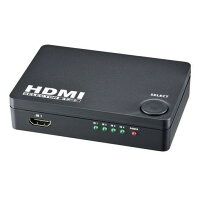 オーム電機 HDMIセレクター 4ポート 