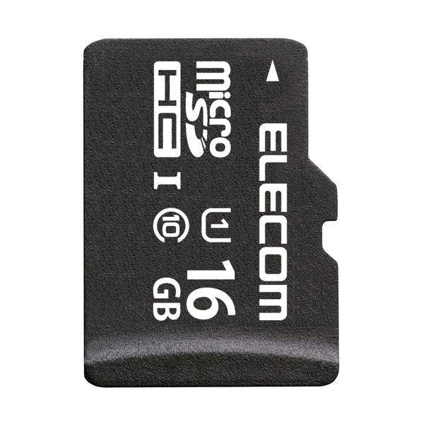 ●【ブランド】：ELECOM(エレコム) ●【メーカー】：ELECOM(エレコム) ●【 記憶容量】：16GB ●【スピードクラス】： Class10,UHS-I,U1 ●【付属品】： SD変換アダプタ×1※商品は自社店舗販売と在庫を共有しているため、在庫更新のタイミングにより、在庫切れの場合やむをえずキャンセルさせていただく可能性があります。●【ブランド】：ELECOM(エレコム) ●【メーカー】：ELECOM(エレコム) ●【 記憶容量】：16GB ●【スピードクラス】： Class10,UHS-I,U1 ●【付属品】： SD変換アダプタ×1