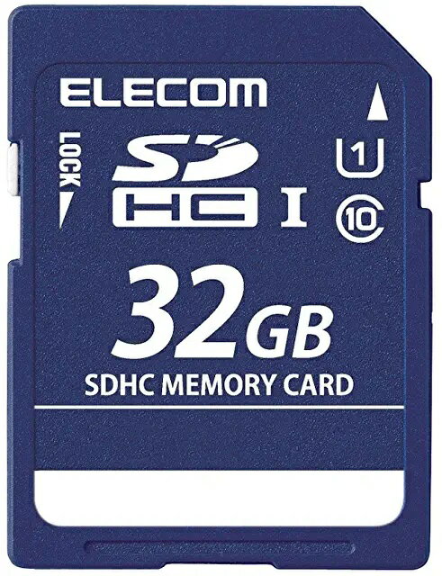 ELECOM(GR) SDHCJ[h UHS-I U1 32GB MF-HCSD032GU11A