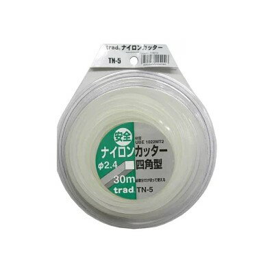 三共コーポレーション　TRADナイロンカッター四角型 2.4×30m TN-5