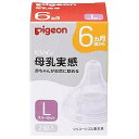 母乳実感乳首 6ヵ月/L 2個入 22