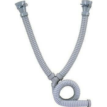 カクダイ　流し台用ホース W館 差し込み式 4542