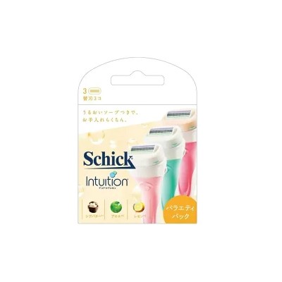 シック イントゥイション バラエティパック 替刃 3個入 シック イントゥイション バラエティパック 替刃 3個入