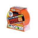 アサヒペン 水に強い 強力粘着 パワーテープ 蛍光オレンジ(4)
