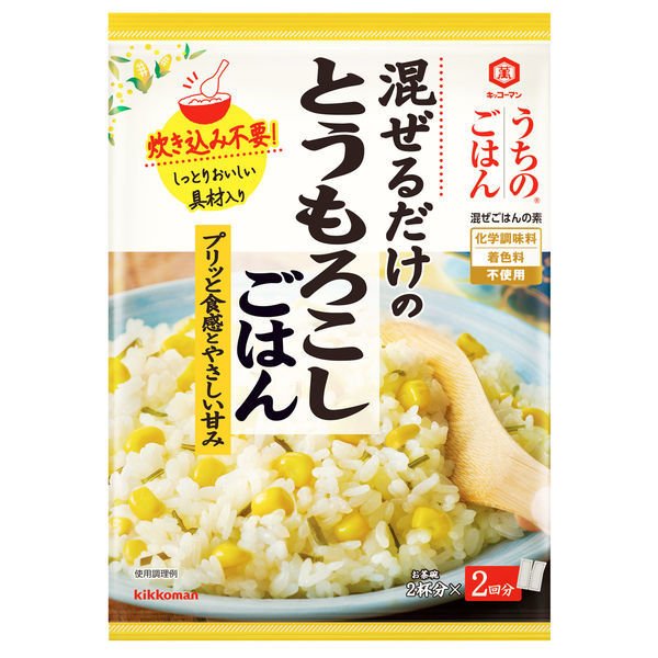 キッコーマン うちのごはん 混ぜごはんの素 とうもろこしごはん 108g