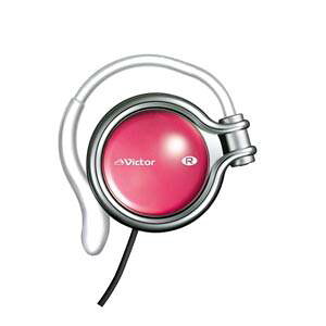 Earphones - JVC アームレスヘッドホン (ガーネットレッド） HP-AL102-R