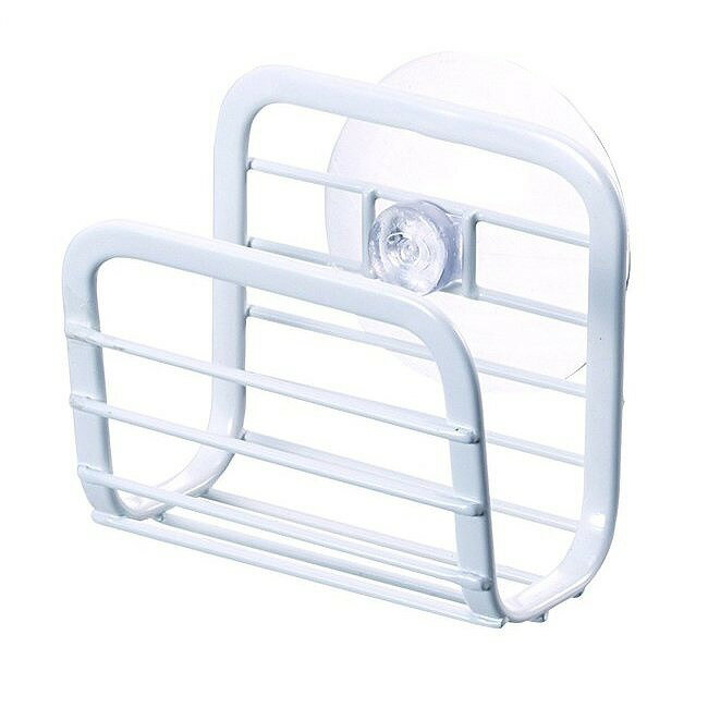 アスベル スポンジ ホルダー 入れ 小 Wコート ホワイト Nポゼ