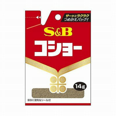 [商品説明] 〇野性的な香りを持つブラックペッパーと、上品な香りのホワイトペッパーをバランスよくブレンドしました。 〇香り立ちが良いように粒子を均一にそろえ、野性的な香りを持つブラックペッパーと、上品な香りのホワイトペッパーをバランスよくブレンドしました。 〇他の容器に詰替えやすい形態の袋を採用しています。 〇テーブルコショーと同様の中身です。 [商品仕様] 〇品番：14039 〇内容量：14g 〇原材料名：ブラックペッパー(マレーシア)、ホワイトペッパー※商品は自社店舗販売と在庫を共有しているため、在庫更新のタイミングにより、在庫切れの場合やむをえずキャンセルさせていただく可能性があります。[商品説明] 〇野性的な香りを持つブラックペッパーと、上品な香りのホワイトペッパーをバランスよくブレンドしました。 〇香り立ちが良いように粒子を均一にそろえ、野性的な香りを持つブラックペッパーと、上品な香りのホワイトペッパーをバランスよくブレンドしました。 〇他の容器に詰替えやすい形態の袋を採用しています。 〇テーブルコショーと同様の中身です。 [商品仕様] 〇品番：14039 〇内容量：14g 〇原材料名：ブラックペッパー(マレーシア)、ホワイトペッパー