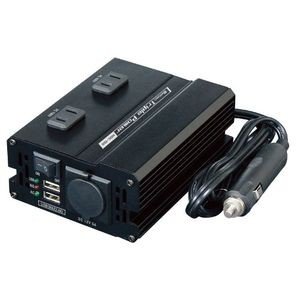 メルテック(Meltec) 車載用 DCDCコンバーター デコデコ 静音タイプ 3way USB&コンセント&アクセサリーソケット HDC-150