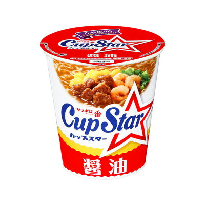 ニシムタ 楽天市場店 サンヨー サッポロ一番 カップスター しょうゆ 71g