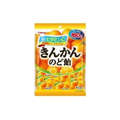 カバヤ きんかんのど飴 160g