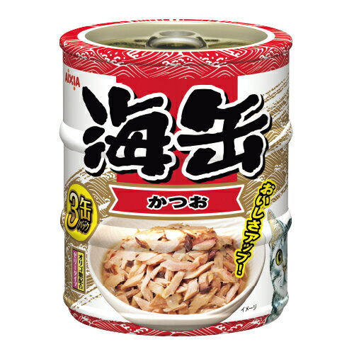 Rakuten - アイシア AIXIA　海缶ミニ 3P　かつお 60g×3