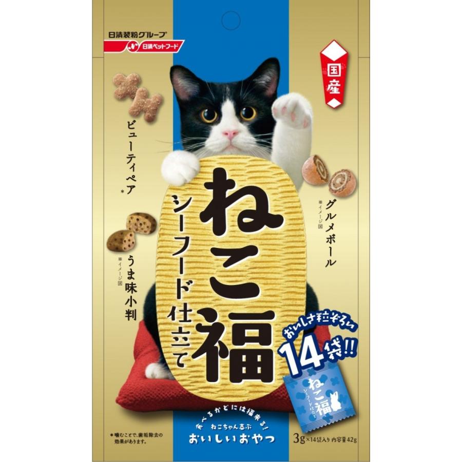 ねこ福　シーフード仕立て　42g