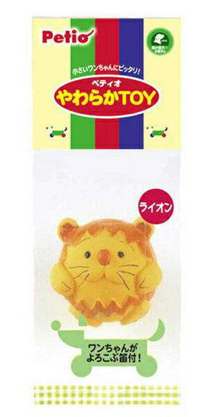 乐天商城 - ペティオ Petio やわらかTOYライオン 犬用 おもちゃ