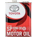 TOYOTA (トヨタ) TOYOTA 純正モーターオイル SP 10W-30 GF-6A 4L